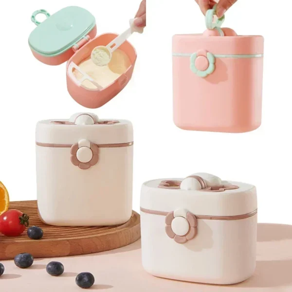 Boîte De lait en poudre pour bébé, conteneur De stockage des aliments Portable, distributeur De formule pour bébé, Dispensador De Leche En Polvo Bebe - Image 6